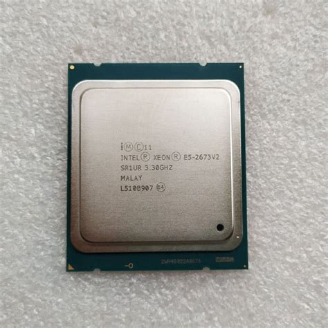 Intel Xeon E5-2673 V2 CPU 3.3GHz 25M 8 Core 16 Threads LGA2011 ...