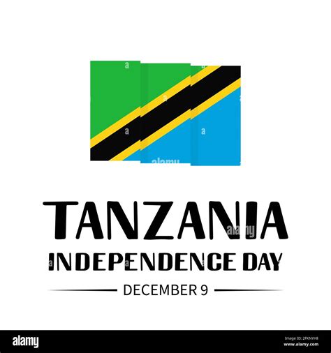 Tanzania Independence Day calligraphy hand lettering with Tanzanian ...