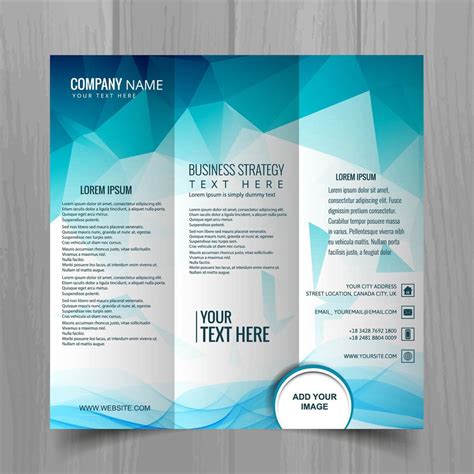 Abstract Wavy Business Brochure Template Design Vector 248628 Vector Art At Vecteezy