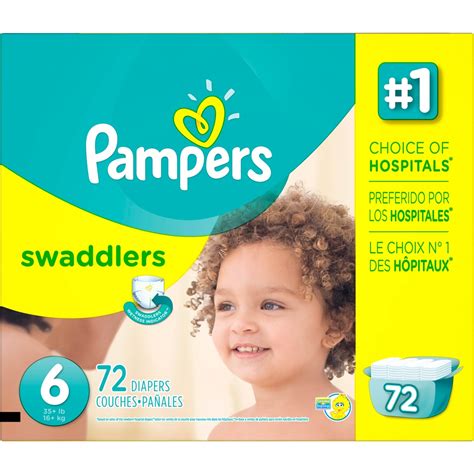 Pampers Swaddlers Size Guide