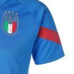 Italien Tr Nings T Shirt Bl Hvid Unisport Dk