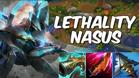 FULL LETHALITY NASUS MAKES YOUR TEAMMATES THROW THE GAME YouTube