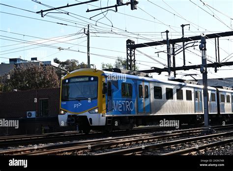 Frankston Bound Siemens Nexas Train Operated By Metro Trains Melbourne