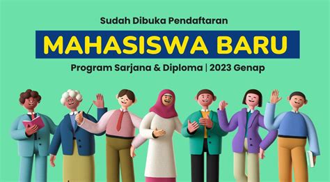 Pendaftaran Mahasiswa Baru Program Sarjana Dan Diploma Genap