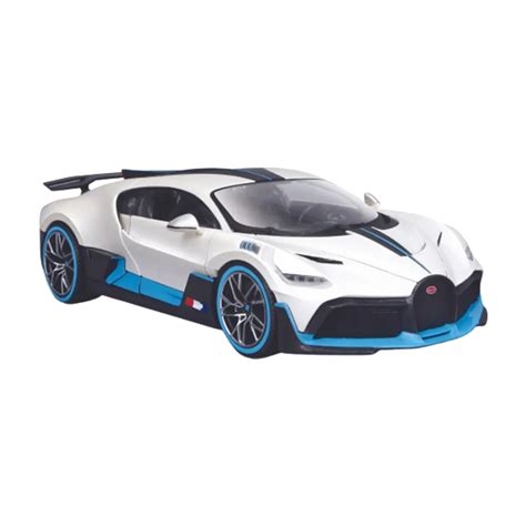 Maisto Special Edition 124 Bugatti Divo Whiteblue Menkelchi