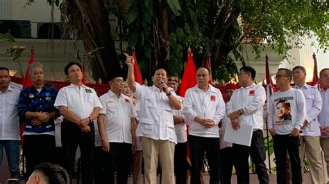 Relawan Projo Resmi Dukung Prabowo Di Pilpres 2024