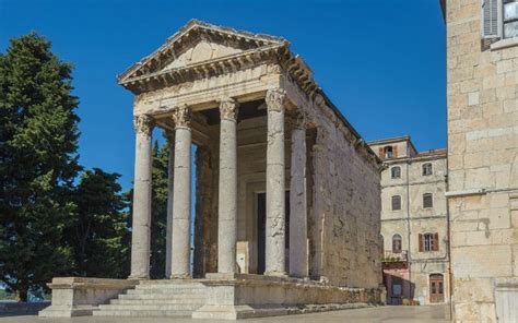 Temple Of Augustus Pula Visit Pula Croatia