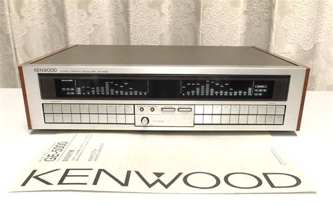 【やや傷や汚れあり】kenwood ケンウッド グラフィックイコライザー Ge 5000 取説、ケーブル付の落札情報詳細 ヤフオク落札価格