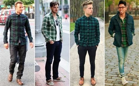 Cómo combinar una camisa de franela para hombres 2024 Moda Hombre