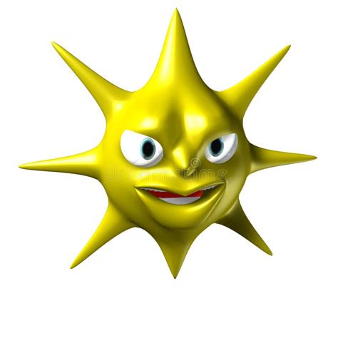 Evil Sun Stock Illustration Illustration Of Nose Smiling 7169101