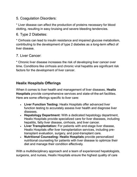 Reading And Interpreting Your Liver Function Test A Guide To Commonly