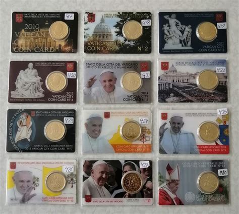 Vaticaan 50 Euro Cent 2010 2021 No 1 Through 12 BU Catawiki