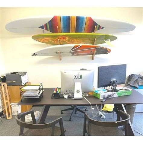 Multi Surfboard Wall Rack Triple Surfboard Wall Rack Cor Surf