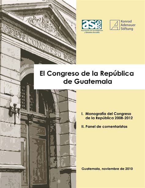 El Congreso De La Rep Blica De Guatemala