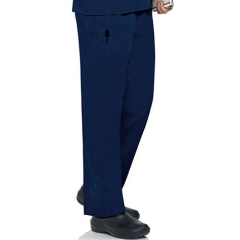 Bryant And Stratton Bookstore Unisex Navy Blue Drawstring Scrub Pants