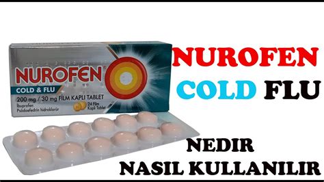 Nurofen Cold Flu Nedir Ne İçin Kullanılır Nasıl Kullanılır Yan Etkileri Nelerdir Youtube