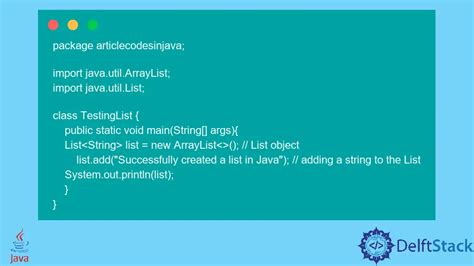 Differences Between List And Arraylist In Java Delft Stack