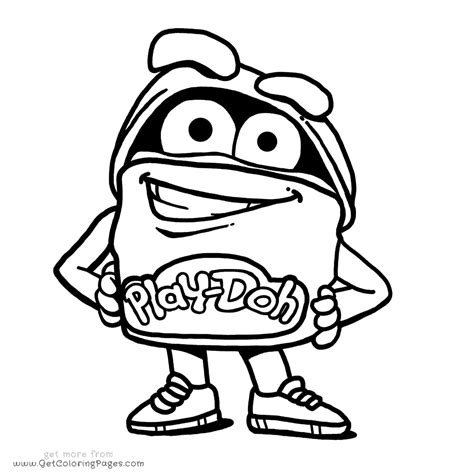 Play Doh Coloring Pages At GetColorings Free Printable Colorings