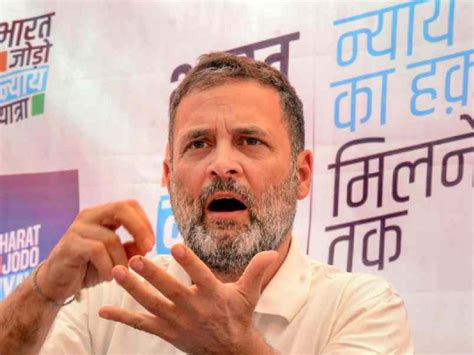 Rahul Gandhi Slams BJP Govt Says Only Few Benefitting While Others Pay