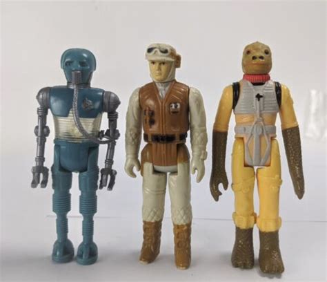 Vintage 1980 Kenner Star Wars 375 Bossk 2 1b Rebel Hoth Tro Lot