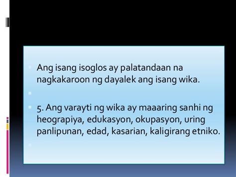 Ano Ang Kahulugan Ng Dayalek Halimbawa