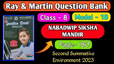 Ray And Martin Question Bank Class English Nd Summative Model