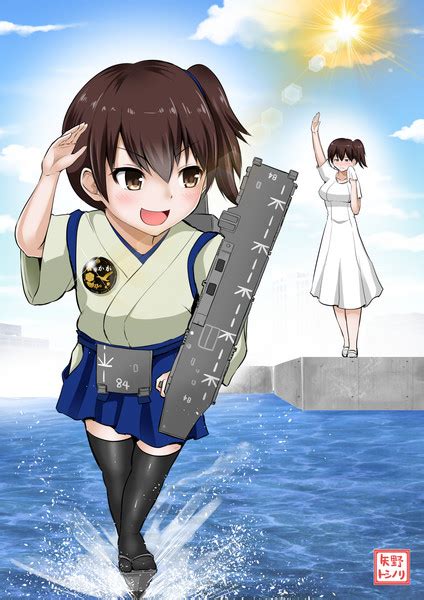 護衛艦かがちゃん就役！ 矢野トシノリ さんのイラスト ニコニコ静画 イラスト