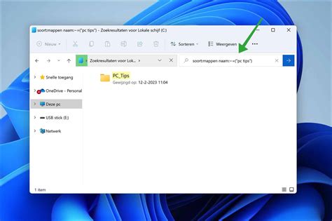 Specifieke Mappen Zoeken In Windows 11 Via Geavanceerd Zoeken