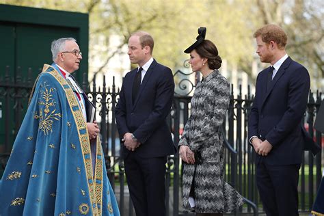 Kate Middleton Joins Princes William And Harry At Westminster Abbey