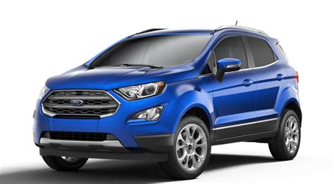 2019 Ford EcoSport Titanium Lightning Blue, 2.0L Ti-VCT GDI I-4 Engine ...