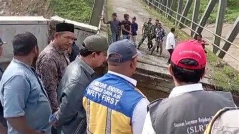 Jembatan Blang Mane Bireuen Yang Ambruk Akan Dibangun Baru Hrd Dan