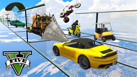 Gta V Online O Vai E Vem Na Pista De Grades Eu Mitei Youtube