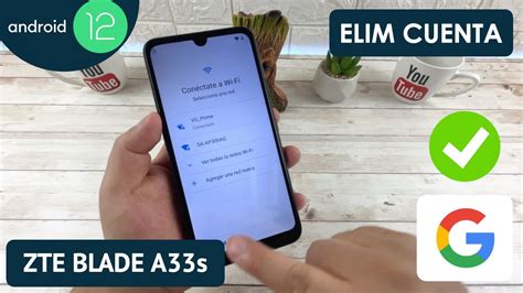 Eliminar Cuenta De Google Zte Blade A S Android Youtube