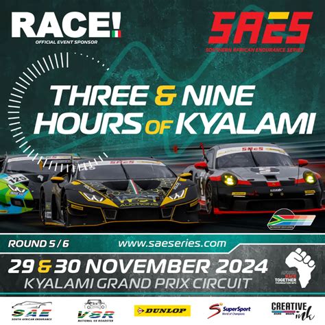 Three Nine Hours Of Kyalami South African Endurance Series