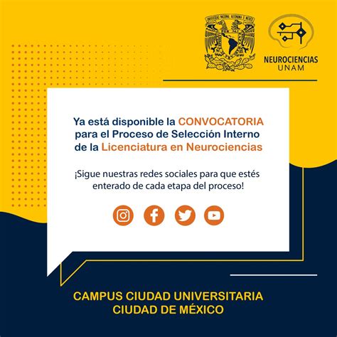 Neurociencias UNAM On Twitter Neurocienciasunam Convocatoria2023