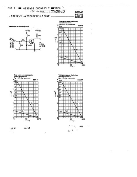 Bsx46 Datasheet Pdf Npn Transistors