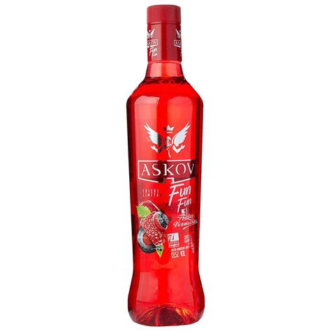 Vodka Askov Frutas Vermelhas Ml Pre O Comprar Vodka Askov Frutas