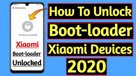 How To Unlock Boot Loader Of Xiaomi Redmi Xiaomi Pocophone Devices