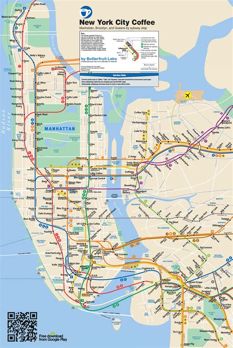 New York Subway Map Explained - Printable Free Templates