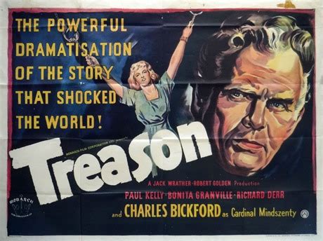 Treason Poster, UK Quad, 1950