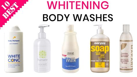 10 Best Whitening Body Washes Top Skin Exfoliating And Lightening