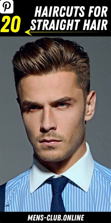 The Best Haircuts For Men With Straight Hair 20 Ideas