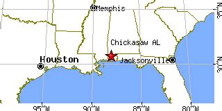 Chickasaw, Alabama (AL) ~ population data, races, housing & economy