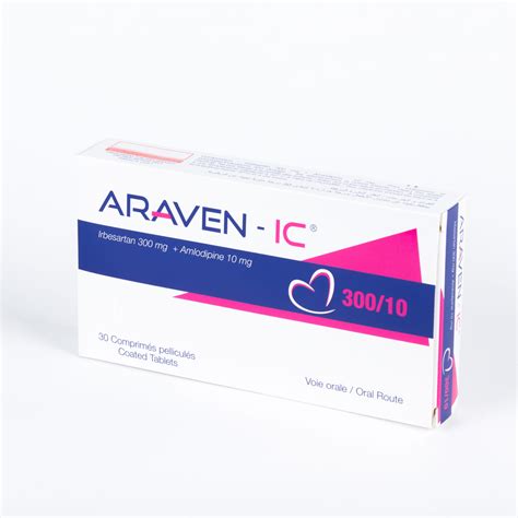 ARAVEN IC 300 10 MG BOITE DE 30 PHILADEPHIA