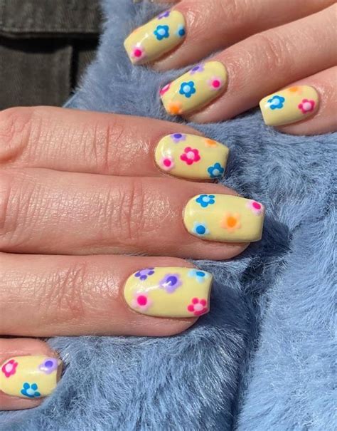 Spring Nail Square Trends Chic Designs For Long Short Styles