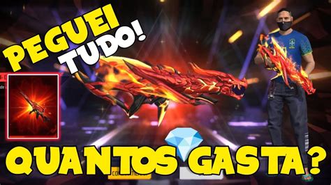 Peguei M A Drag O Flamejante Escolha Royale Free Fire Youtube