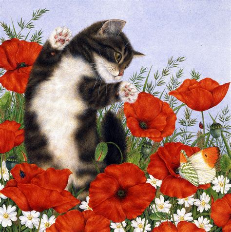 Poppies Painting By Anne Mortimer