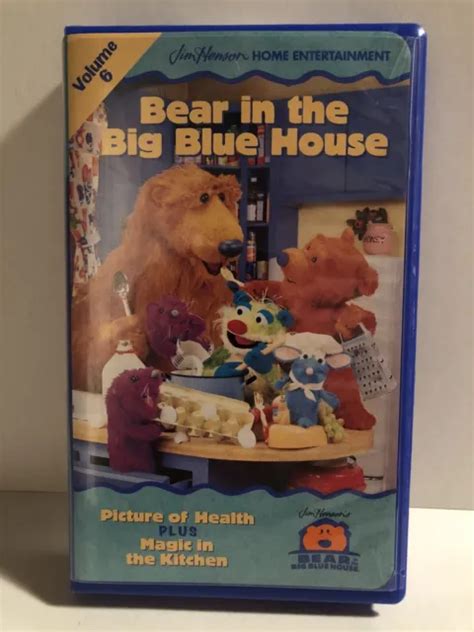 Bear In The Big Blue House Vhs Vol Picture Of Health Magic Kitchen