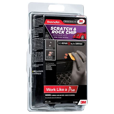 Bondo® Scratch And Rock Chip Repair Kit Clamshell 31590 6 Kits Percase Ebay