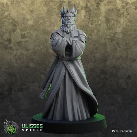 3D Printable The Dark Eye Borbarad By Ulisses Spiele